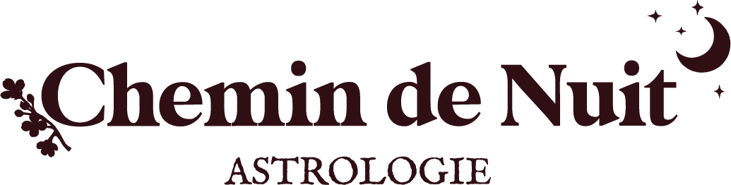 logo de chemin de nuit inspiré des cycles astrologiques